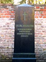 Grabstein von Karl Weierstrass