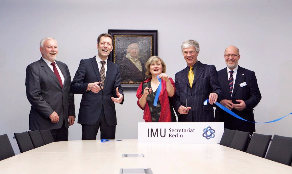 Eroeffnung des Sekretariats der IMU